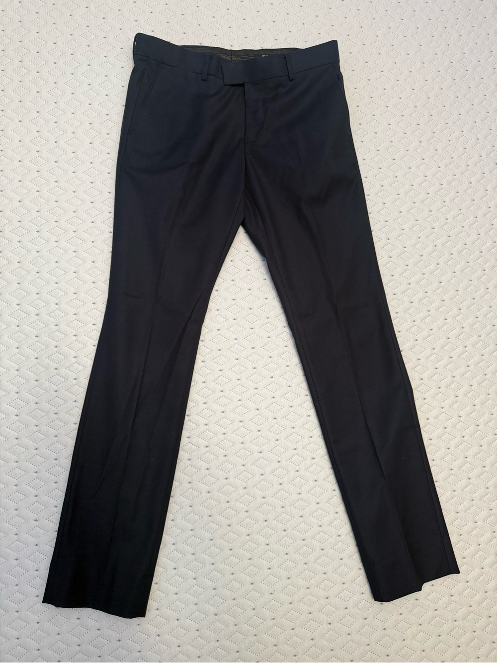 RW&CO. Men's Black Dress Pants - Slim Tailored